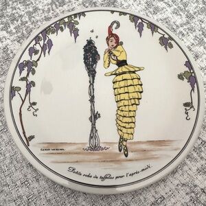 Villeroy & Boch Design 1900 Salad Plate # 1 • Yellow Dress And Trinket Lid